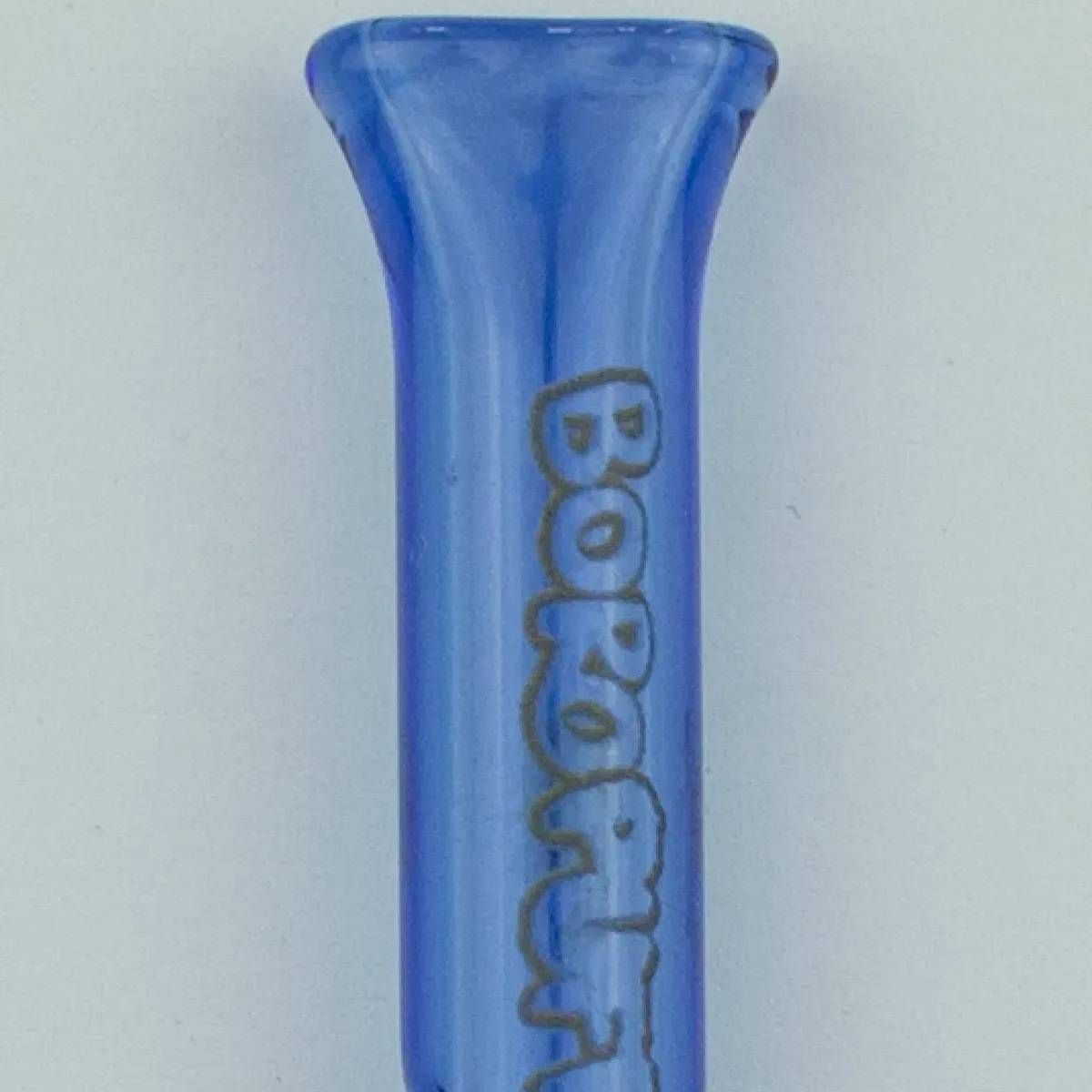 Mini imagen del tercio superior del producto Standard chafado italiano Azul semi-transparente de la serie Standard Series de Boropuff