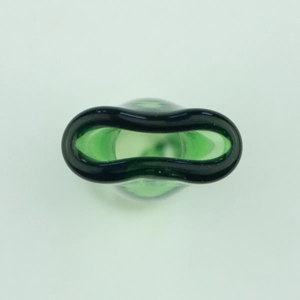 Mini imagen del tercio superior del producto Standard chafado italiano Verde semi-transparente de la serie Standard Series de Boropuff